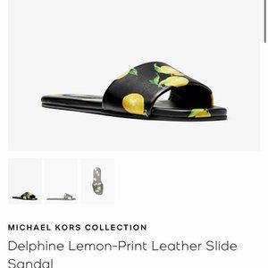 Michael Kors Lemon Slides
